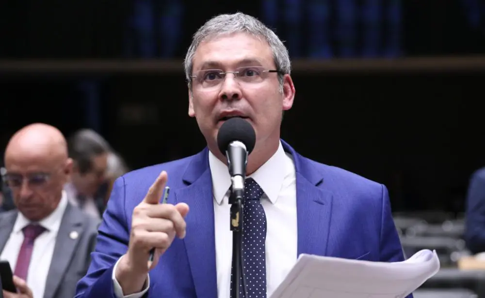 Lindbergh Farias (PT-RJ), líder do PT na Câmara dos Deputados.