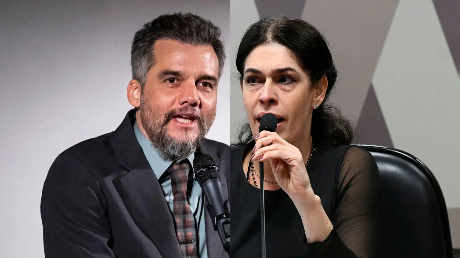 Projeto de Lei sobre o streaming detonou embate dentro da esquerda que envolve o ator Wagner Moura e a produtora cultural Paula Lavigne.