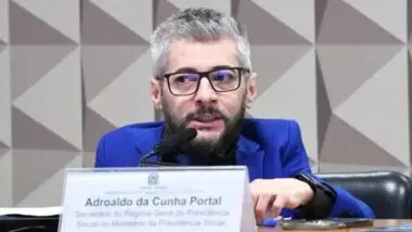 Adroaldo Portal, secretário-executivo afastado do Ministério da Previdência. Ele é alvo da PF e CGU na Operação Sem Desconto.