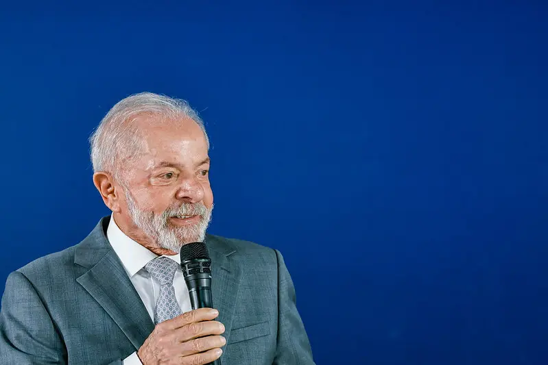 Ajuste: Lula, na reunião ministerial desta quarta-feira. Enquanto pesquisas indicam alta desaprovação, o petista acredita que o governo não encontrou a "narrativa correta" para convencer o eleitorado.