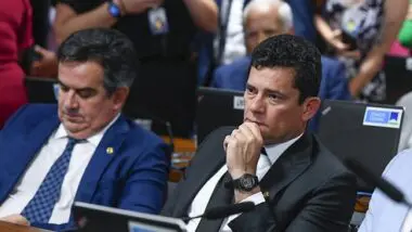 Tensão interna: Sérgio Moro e Ciro Nogueira. O presidente do PP foi o porta-voz de um racha na federação envolvendo a pré-candidatura do ex-juiz ao governo do Paraná.