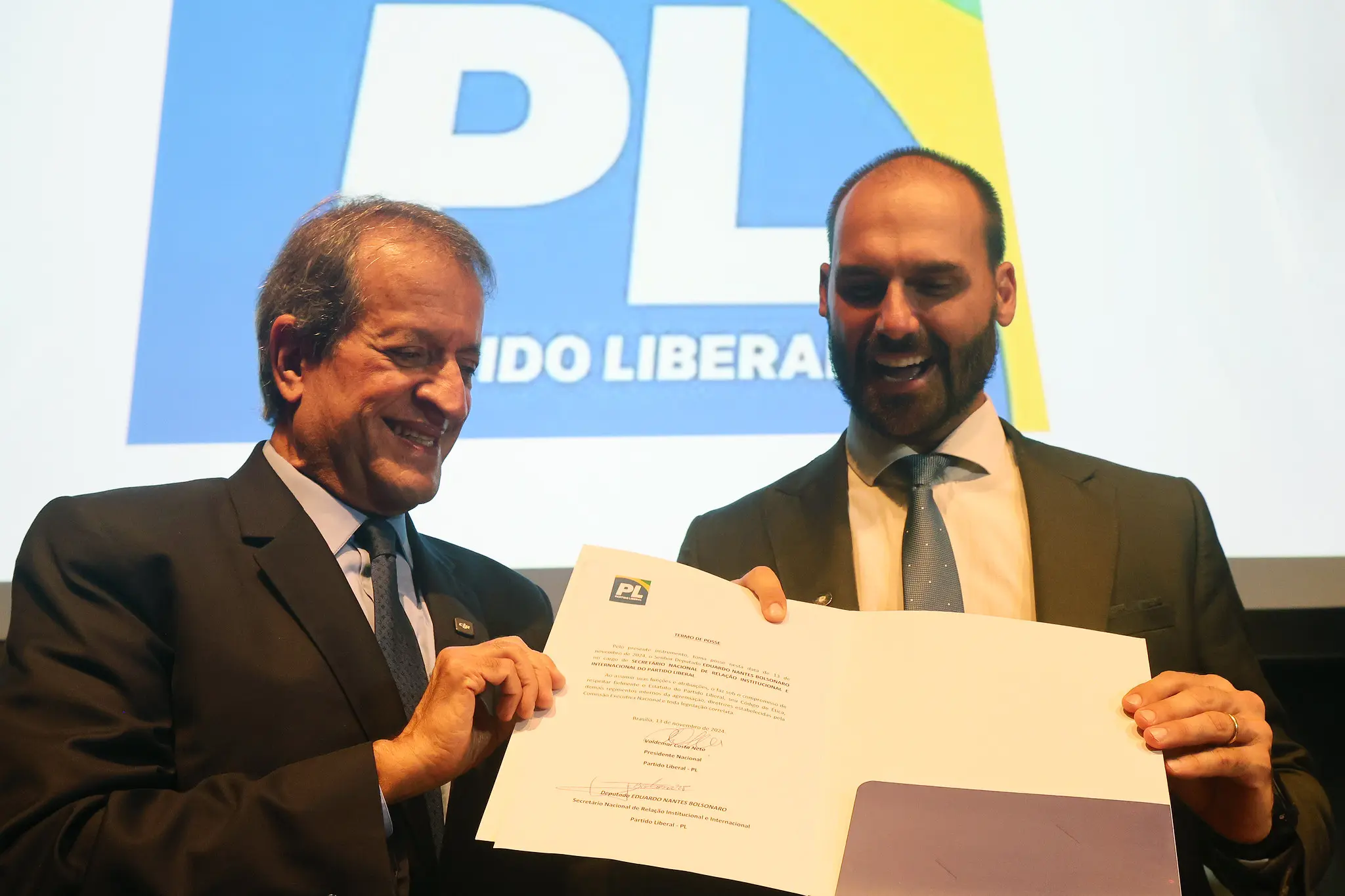 Valdemar da Costa Neto Eduardo Bolsonaro PL