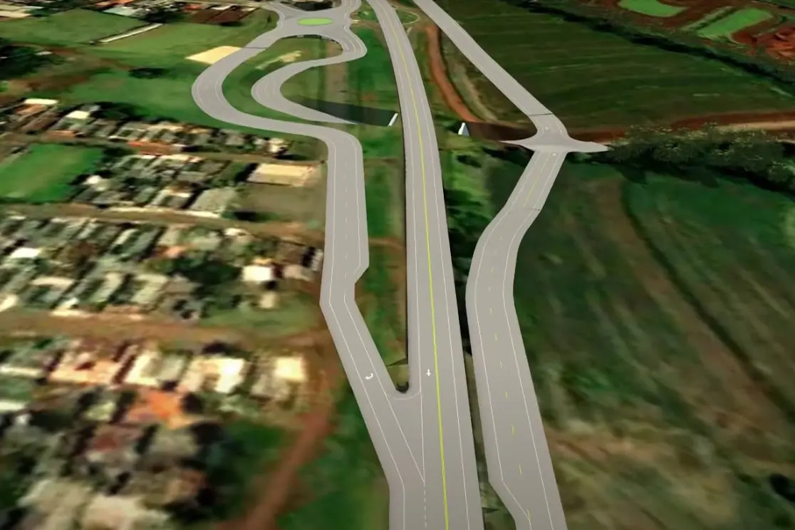 Projeto da PRC-272 simboliza a estratégia do Estado de apostar no concreto e na ampliação de rodovia no Paraná para dar mais segurança e fluidez ao transporte regional.