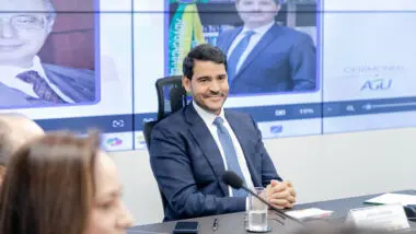 Jorge Messias, advogado-geral da União e indicado ao cargo de ministro do Supremo Tribunal Federal.