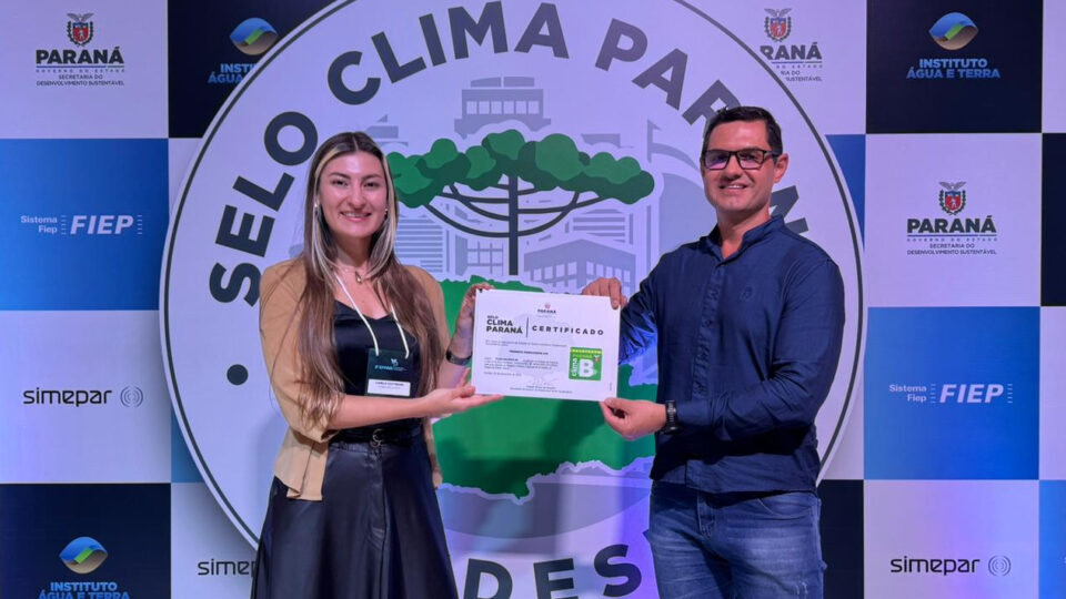 Trombini recebe Selo Clima Paraná e certificado Aterro Zero por avanço ambiental
