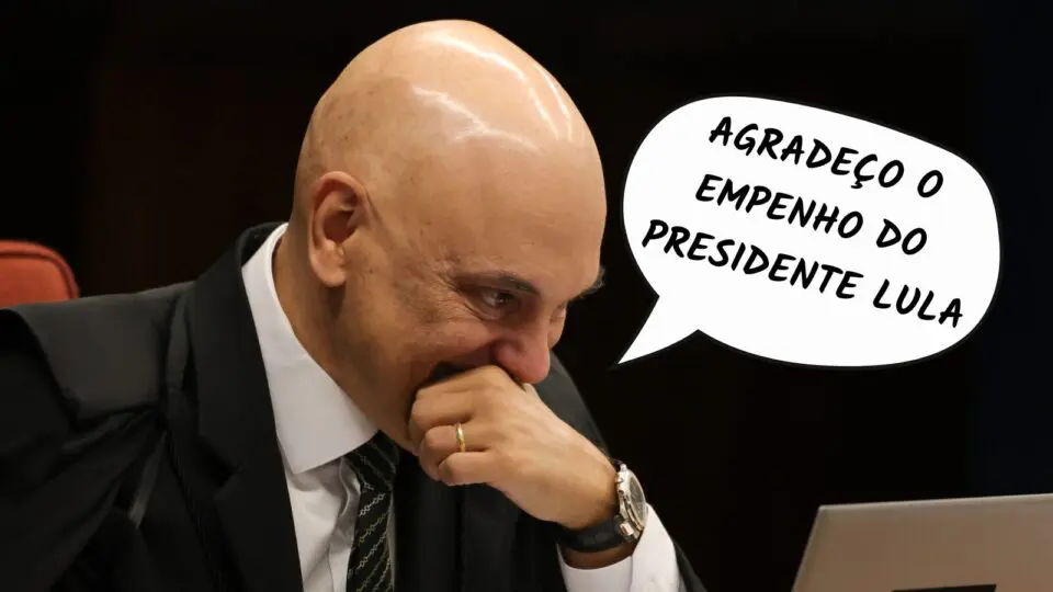 Alexandre de Moraes: grato a Lula.