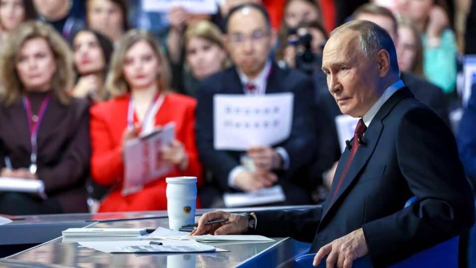 Putin diz que não haverá mais invasões se Europa tratar Rússia “com respeito”