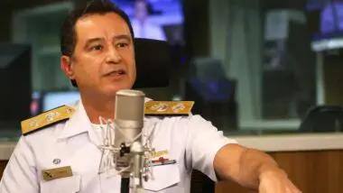 Almirante Almir Garnier, ex-comandante da Marinha.