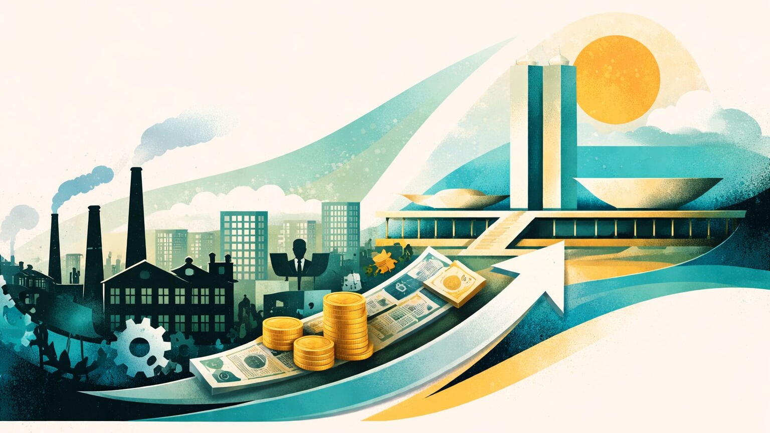 Arrecadação federal tem crescido mais que o PIB. O que significa que a União consome parcela cada vez maior das riquezas geradas pelo país.