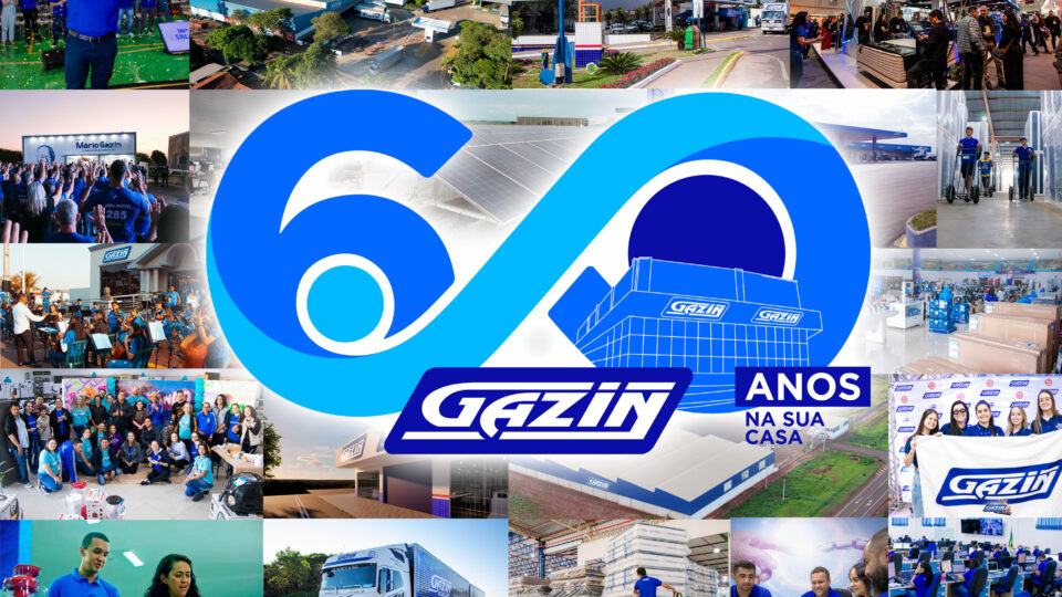 Grupo Gazin completa 60 anos e se consolida entre os grupos empresariais mais sólidos do país