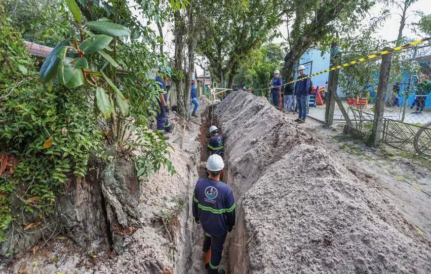 Pacote de ações infraestrutura para a Ilha do Mel inclui diferentes projetos executados pelo Governo do Estado e pela empresa Paranaguá Saneamento, totalizando R$ 33,5 milhões.