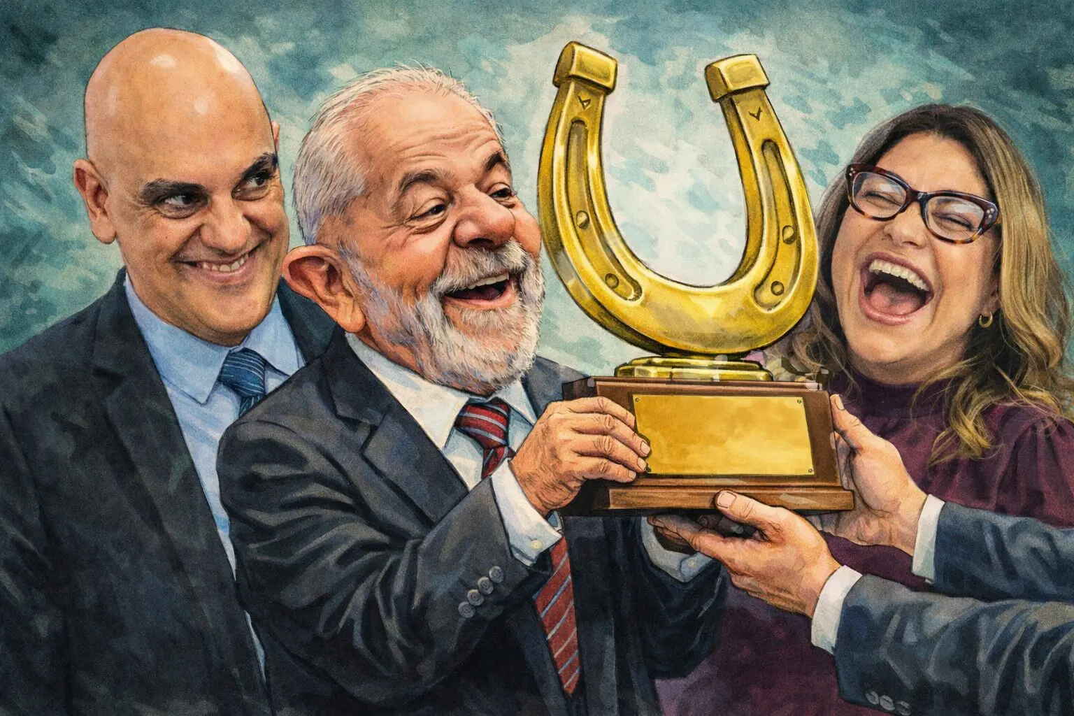 Lula, Janja e Moraes estão os grandes destaques da temporada 2025 da seção Frases da Semana