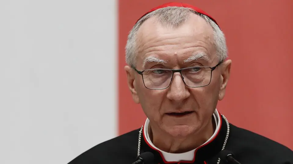 O cardeal Pietro Parolin.