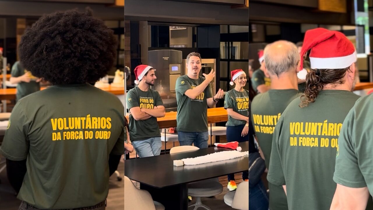 Solidariedade que transforma. A Golden Brasil levou acolhimento, alimentos e alegria a mais de 150 famílias em Camboriú, reforçando seu compromisso social neste Natal.
