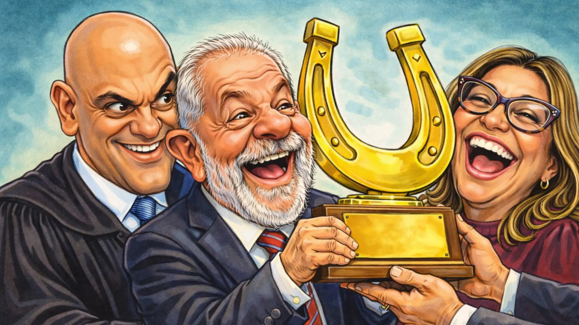 Lula, Janja e Moraes estão os grandes destaques da temporada 2025 da seção Frases da Semana