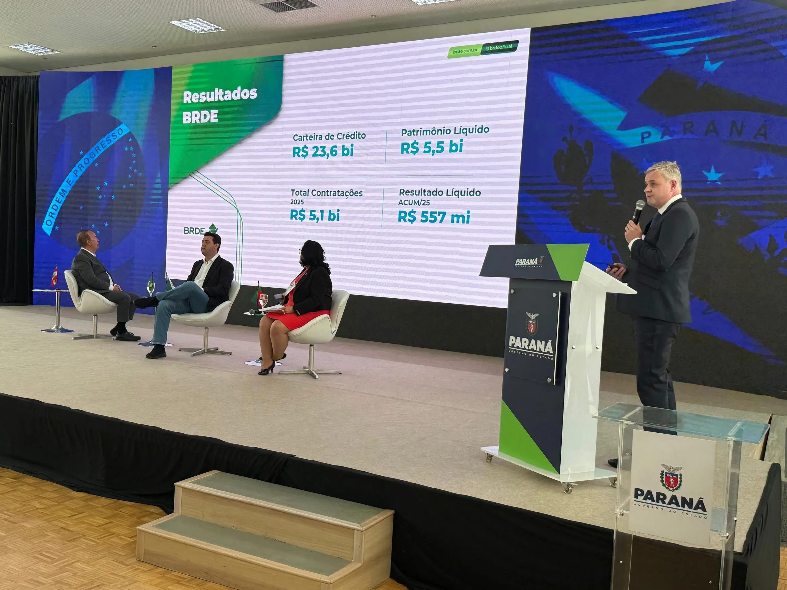 BRDE participa da reunião do Codesul em Curitiba, reforçando seu papel estratégico no desenvolvimento sustentável da região Sul e apresentando resultados de crescimento da carteira de crédito.