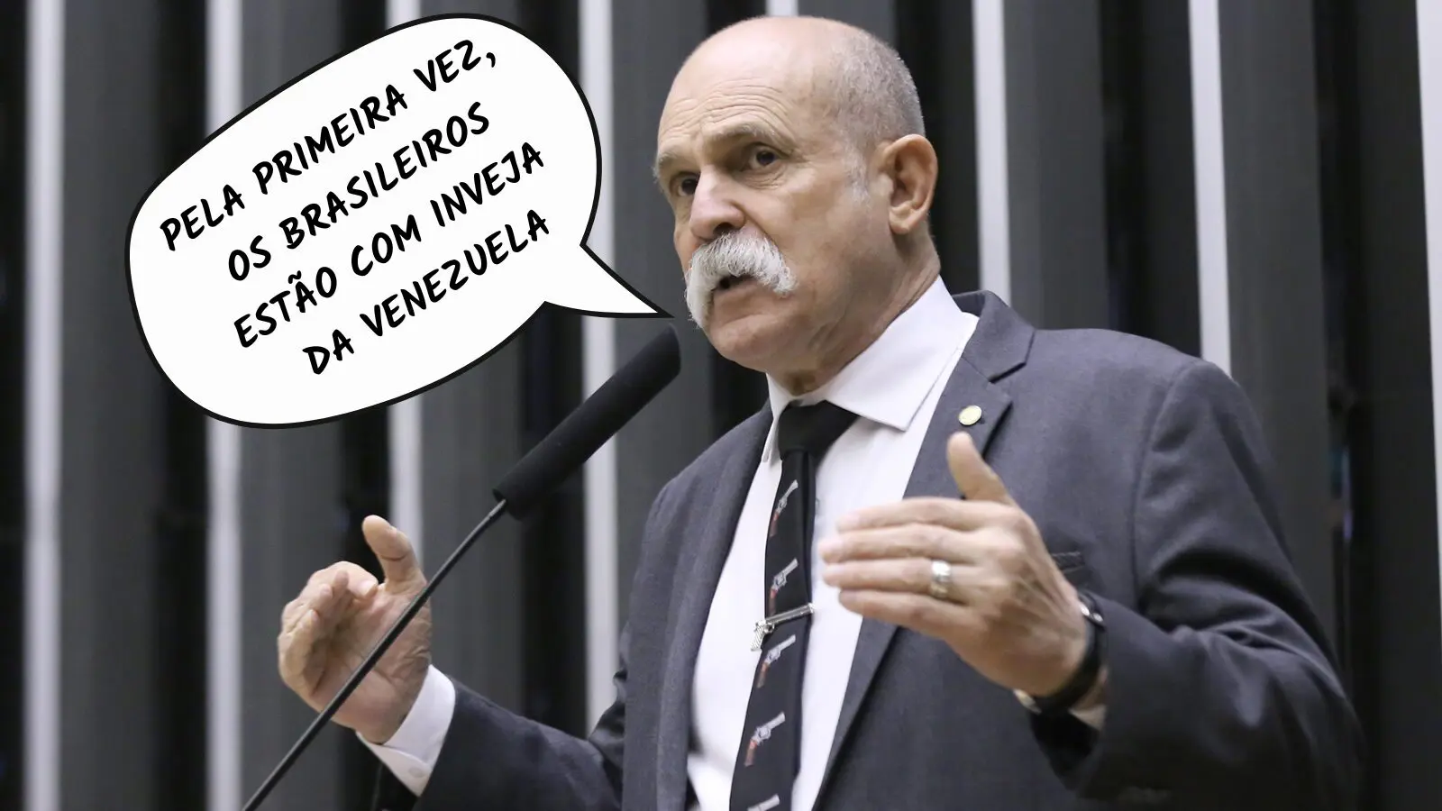 Declaração do deputado Sargento Fahur é destaque no Frases da Semana.