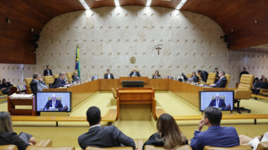 STF julgará ações da Ajufe e da AMB contra a resolução do CNJ que restringe manifestações de juízes nas redes sociais. Imagem referente a matéria