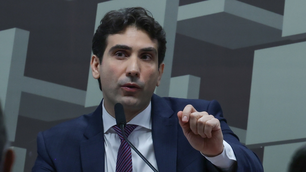 O presidente do Banco Central brasileiro, Gabriel Galípolo.