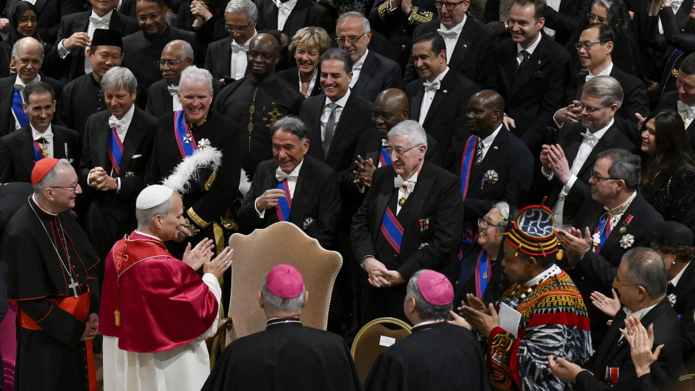 Leão XIV encontro diplomatas