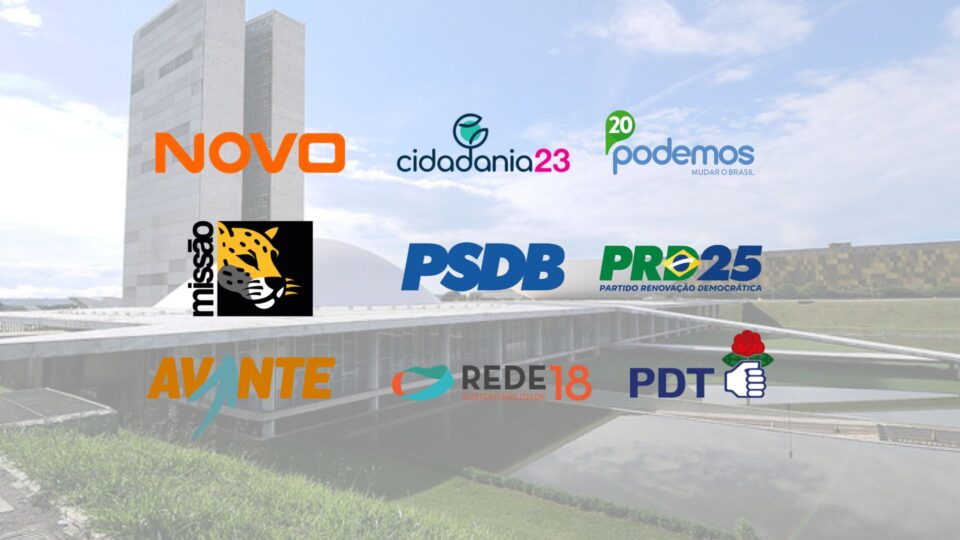 Os partidos com mais chances de serem extintos por baixo desempenho neste ano