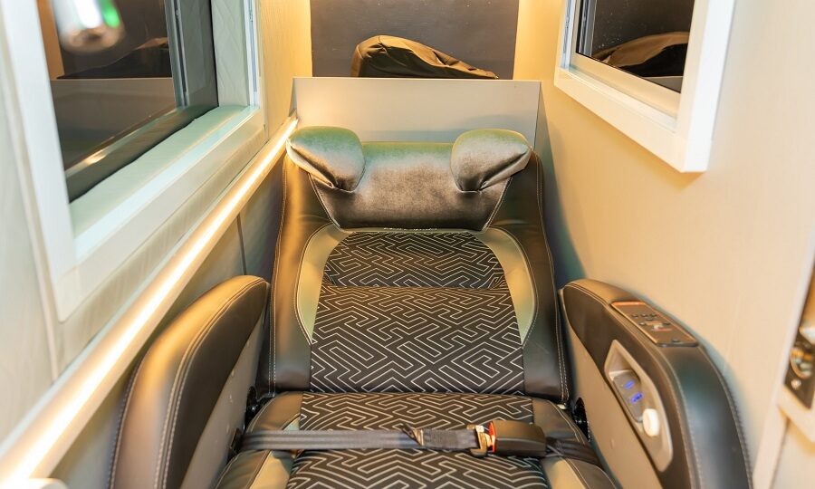 Viação Garcia lança cabine fechada e leva conceito de primeira classe para os ônibus