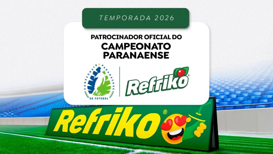 Refriko assume patrocínio do Campeonato Paranaense 2026 em meio a ciclo de investimentos no Paraná