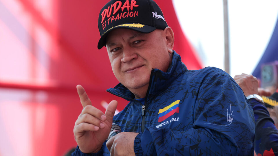 Número 2 de Maduro, Diosdado Cabello “precisa cair”, diz jornal dos EUA