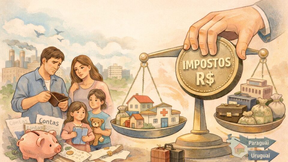 O peso invisível dos impostos no bolso do brasileiro