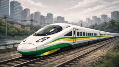 Trem-bala São Paulo Rio de Janeiro prevê viagem de 105 minutos, com obras a partir de 2028.