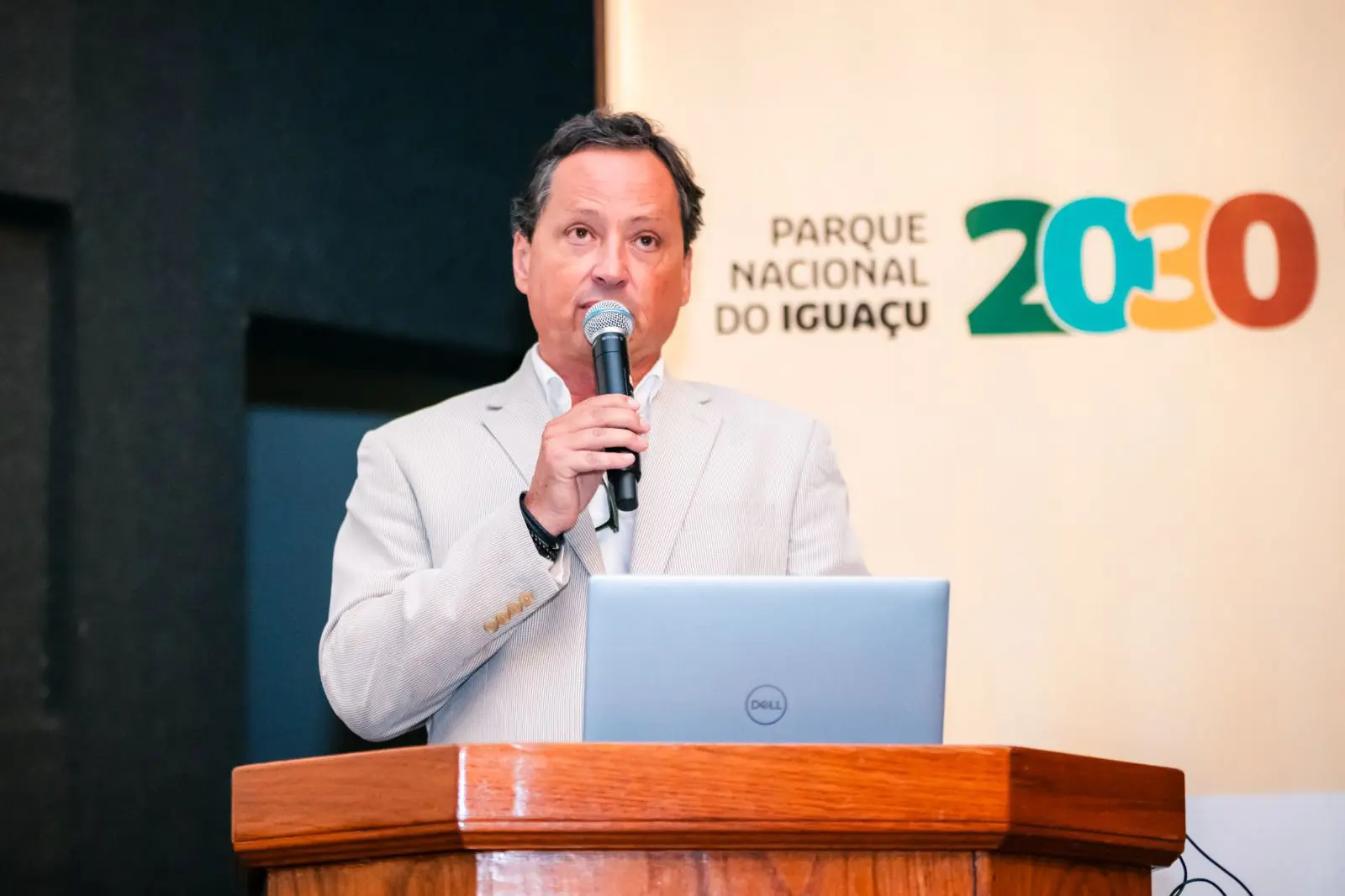 Mario Macedo, CEO da Urbia+Cataratas, destaca investimentos e o futuro do Parque Nacional do Iguaçu.