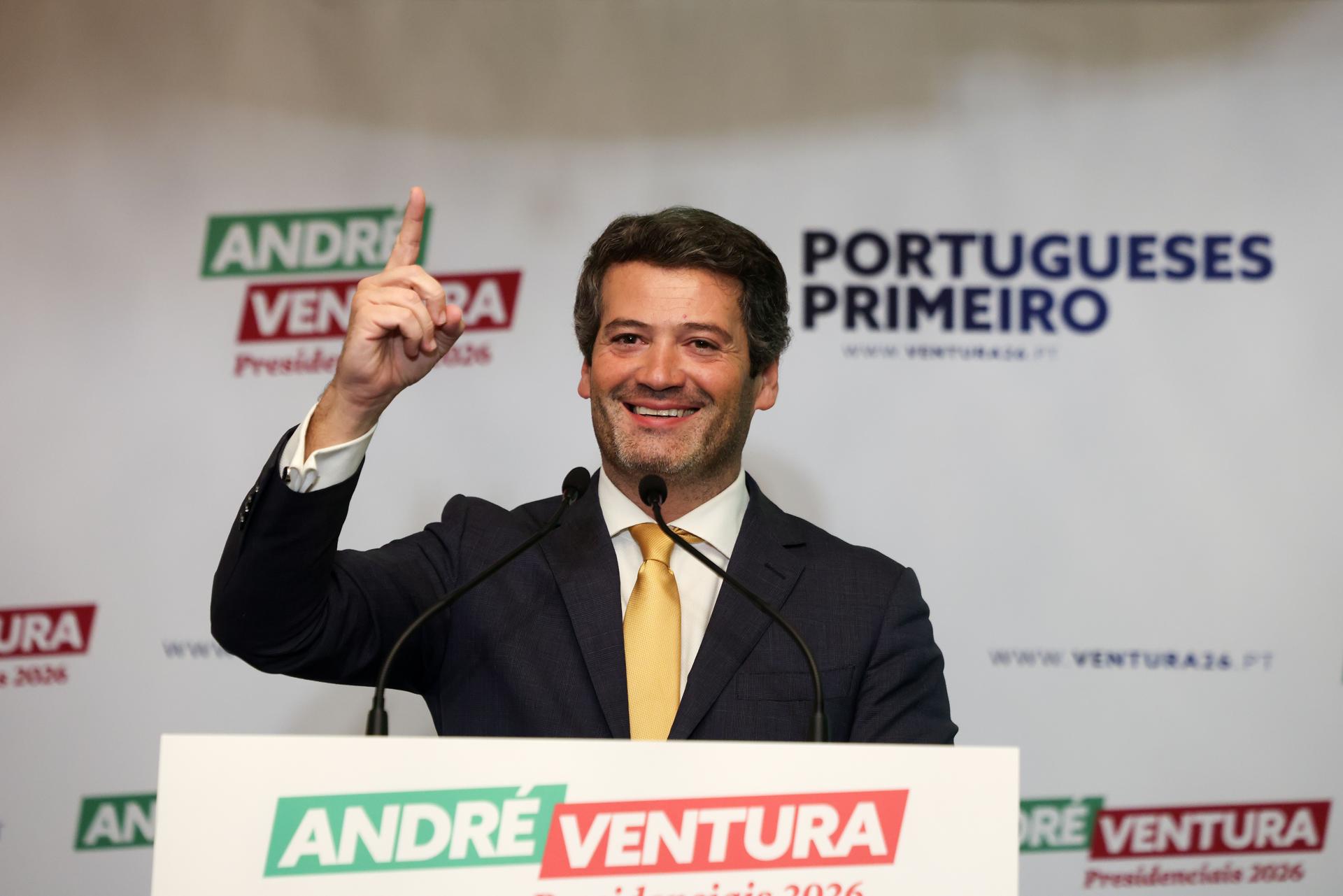 Ida de Ventura ao 2º turno consolida o Chega em Portugal Ida de Ventura ao 2º turno consolida o Chega em Portugal