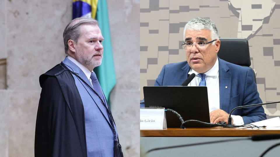 Girão aciona PGR contra Toffoli por condução do caso Master