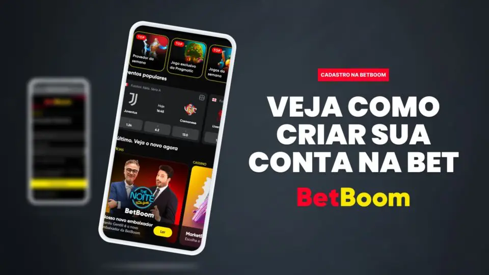 Veja como fazer o cadastro na BetBoom e os bônus disponíveis na casa