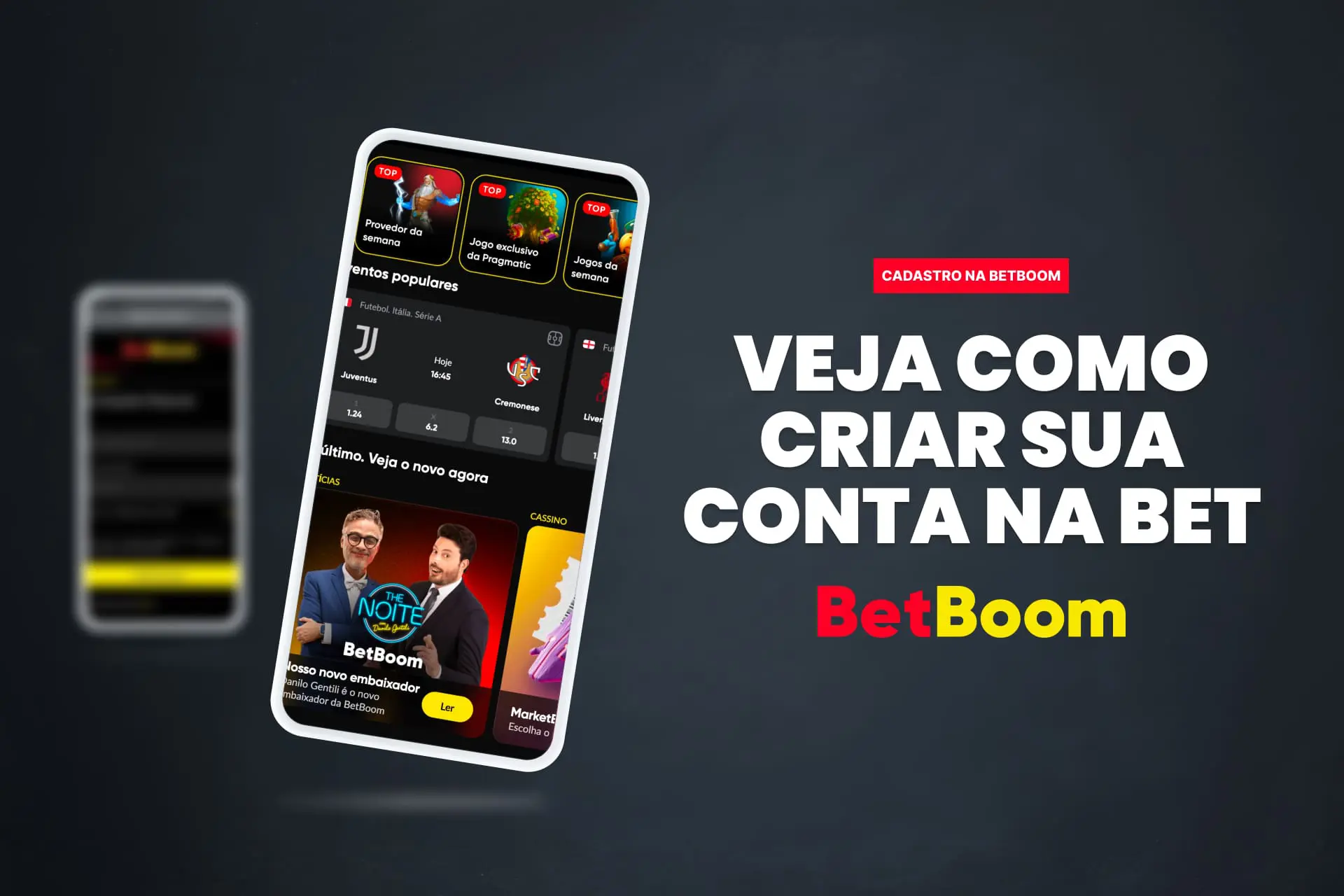Veja como fazer o cadastro na BetBoom e os bônus disponíveis na casa