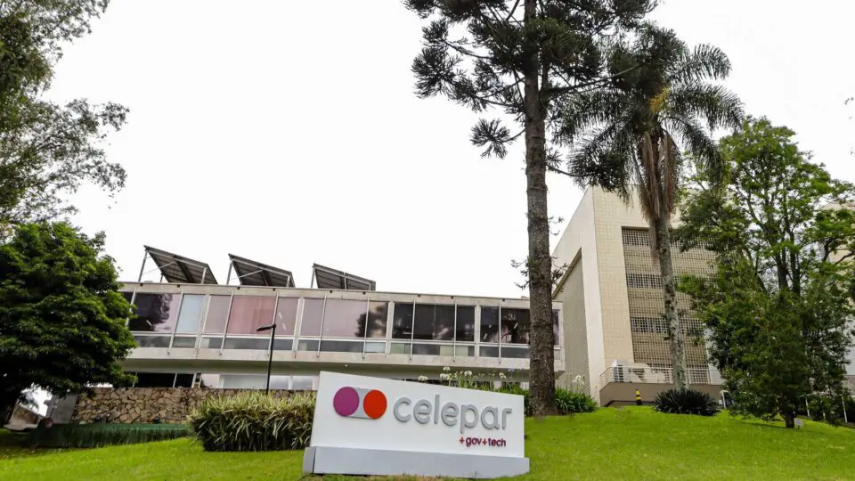 Fachada da Celepar no Paraná