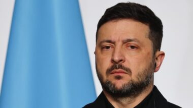 Presidente da Ucrânia, Volodymyr Zelensky, fotografado em 6 de janeiro de 2026.