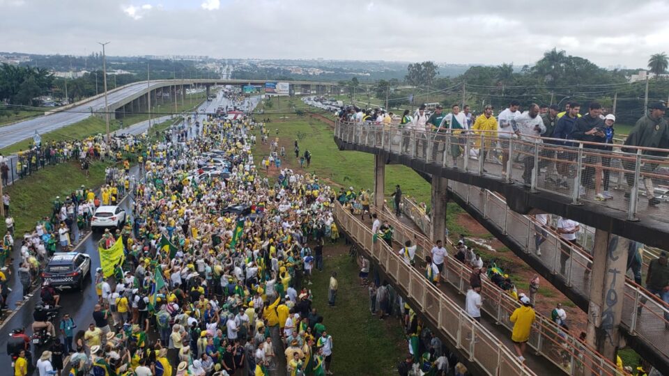 Confira as imagens da Caminhada pela Liberdade em Brasília