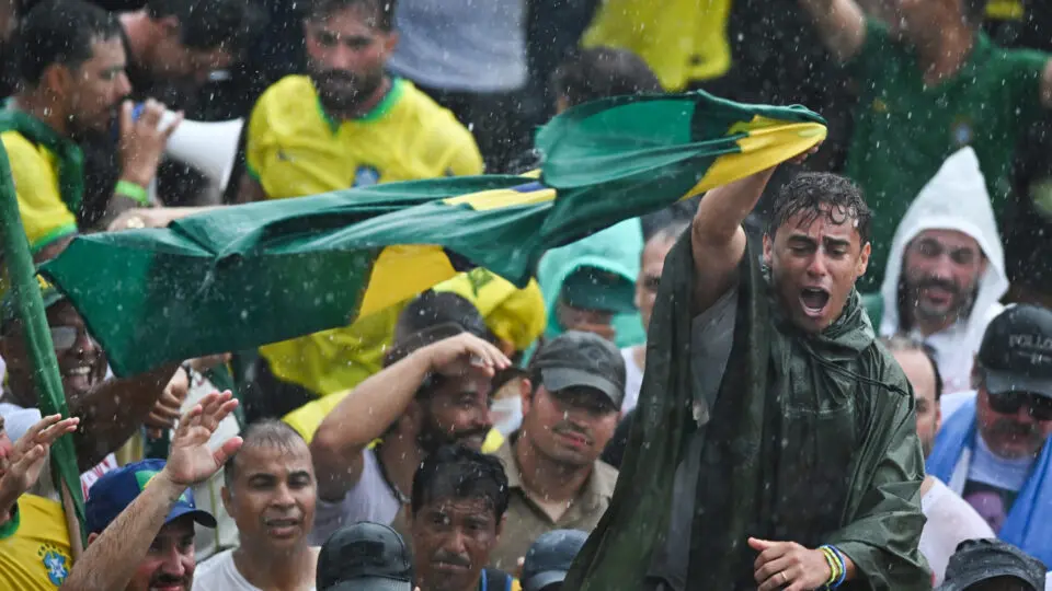 Nikolas na Caminhada da Liberdade