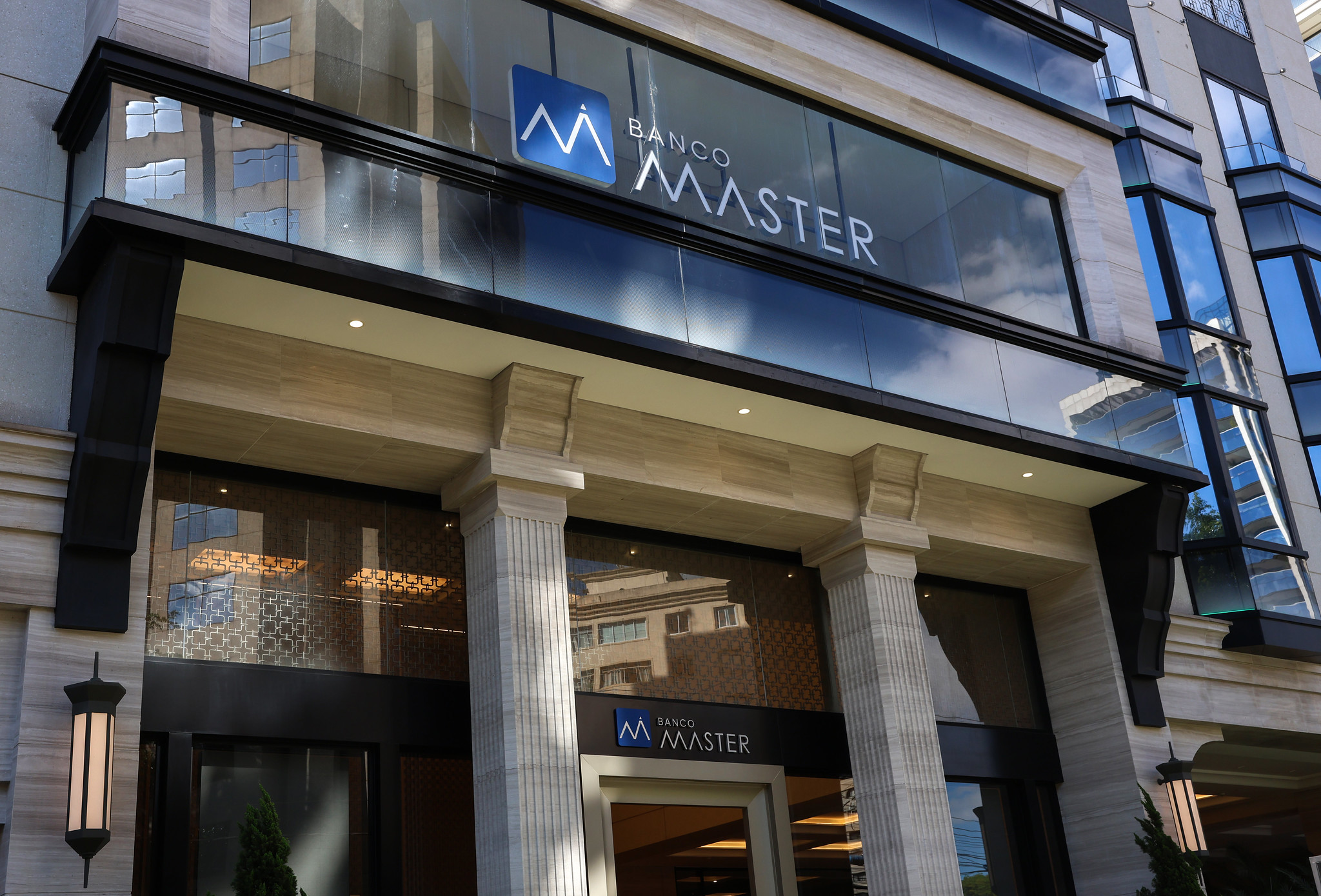 Sede do Banco Master em São Paulo.