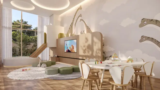 Onde o tempo parece desacelerar. A área de bem-estar do Amira Cabral combina o design linear de Jayme Bernardo com uma atmosfera de refúgio urbano. Um convite ao descanso, sem precisar sair de casa.