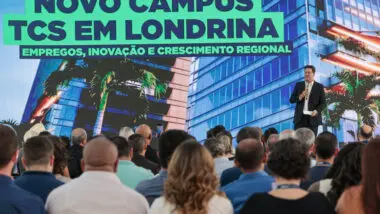 Investimento da TCS em Londrina reforça a estratégia de transformar a região norte do Paraná em polo de tecnologia.