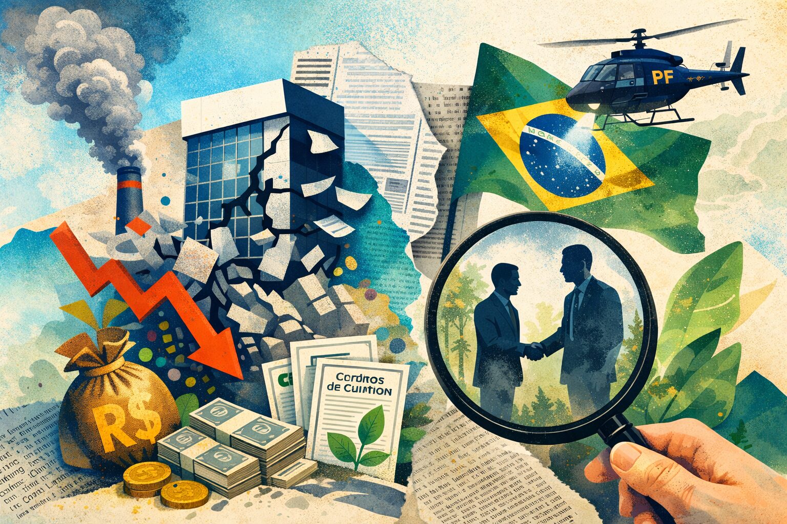 Caso Master expõe falhas no mercado de carbono, aposta do governo Lula