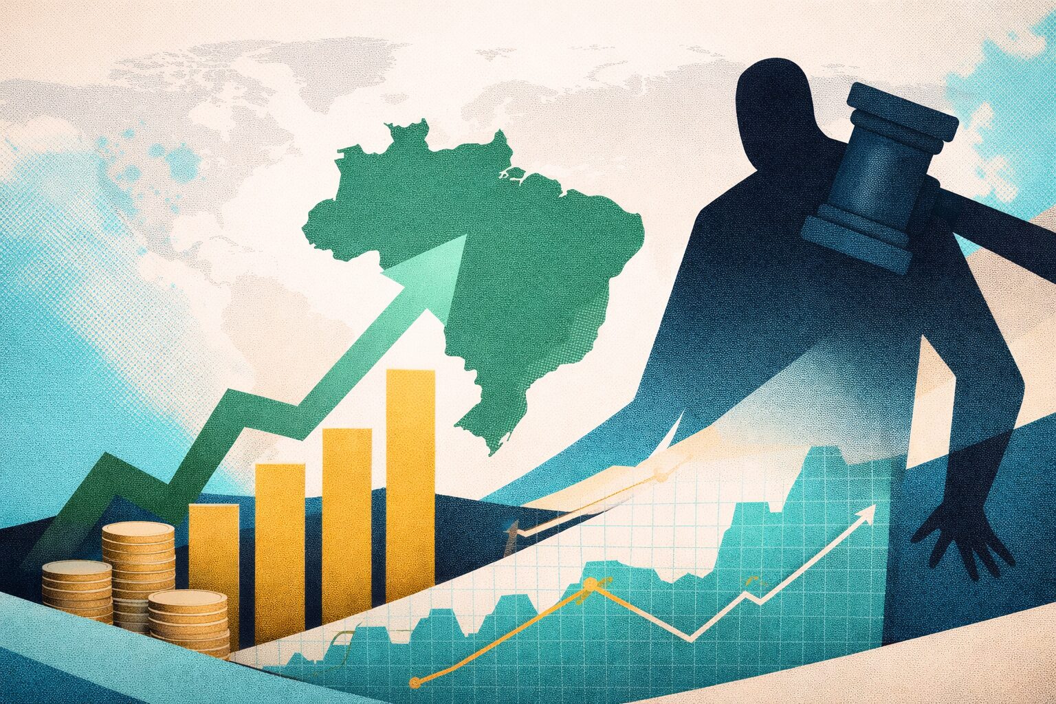 Abalo na credibilidade do mercado brasileiro, gerado pela crise do Master, pode afetar a dinâmica positiva da bolsa