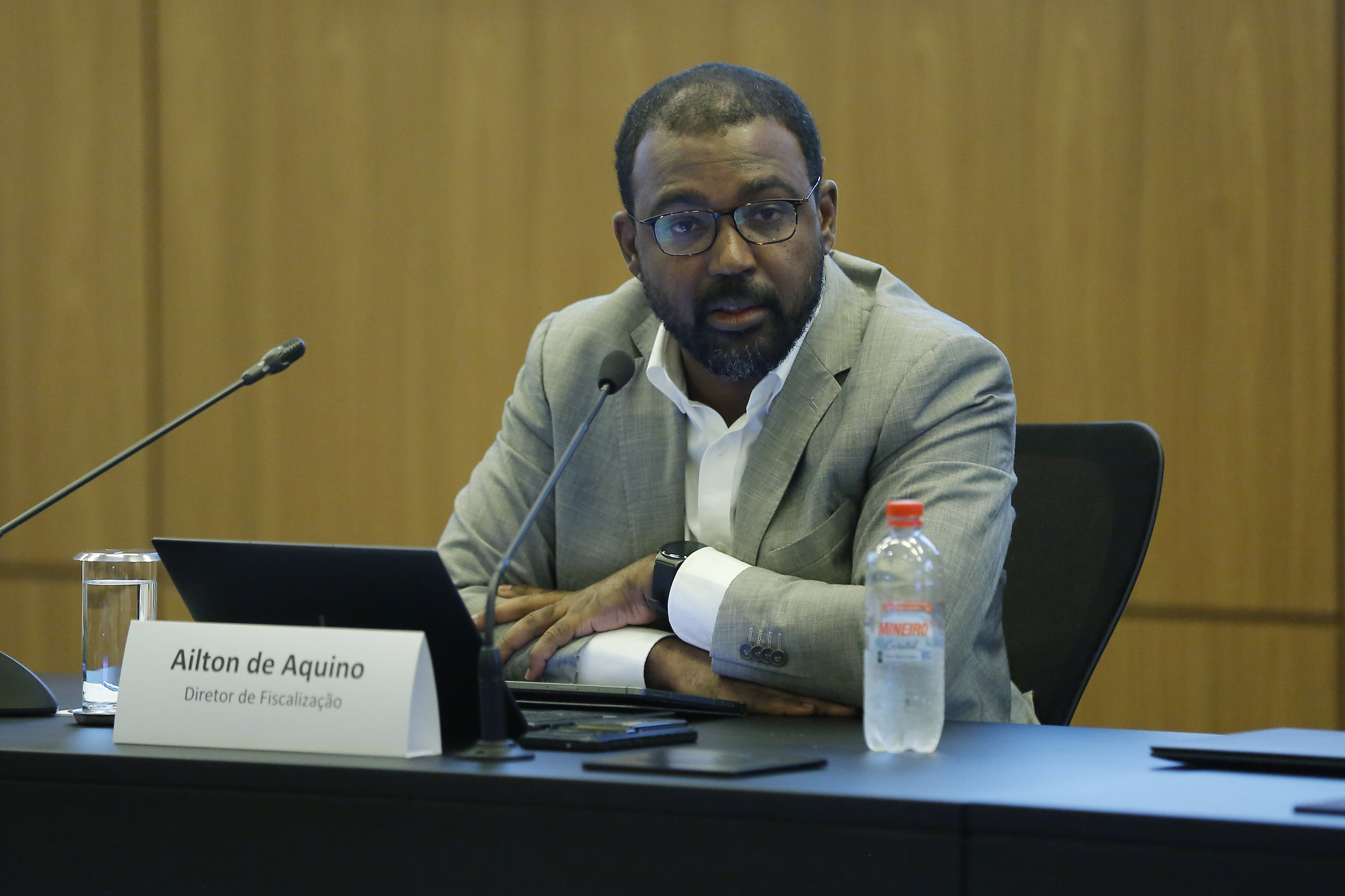 O diretor de Fiscalização do Banco Central, Ailton de Aquino, prestou depoimento à PF no final de dezembro.