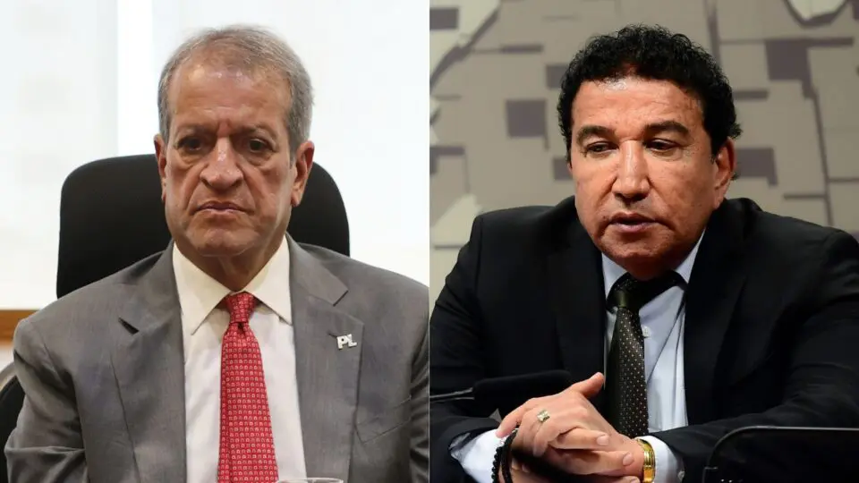 Valdemar Costa Neto e senador Magno Malta (PL-ES)