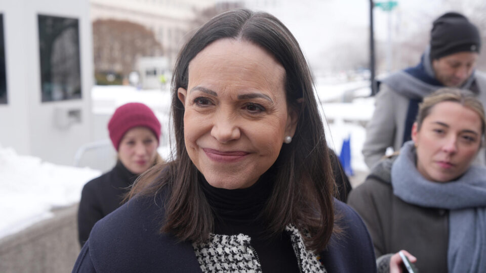 Líder opositora da Venezuela ressurge no noticiário nacional