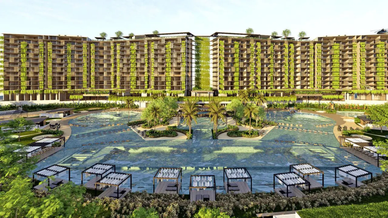 Imagem ilustrativa do futuro empreendimento Tayayá Porto Rico Resort e Residence que teve irmãos toffoli como sócios