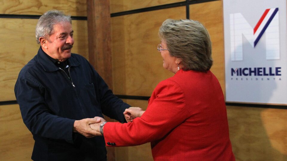 Lula apoia candidatura de ex-presidente do Chile Michelle Bachelet para chefiar a ONU