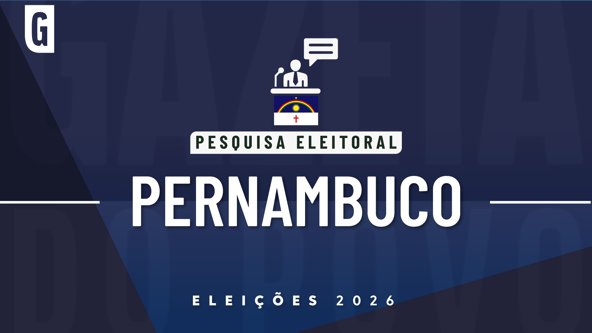 Datafolha ouviu 1.022 eleitores de Pernambuco.